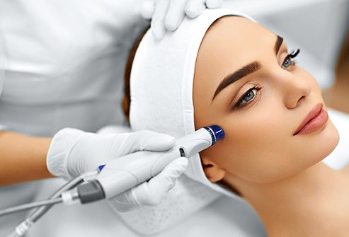 Hydrodermabrasion is a facial rejuvenation treatment
