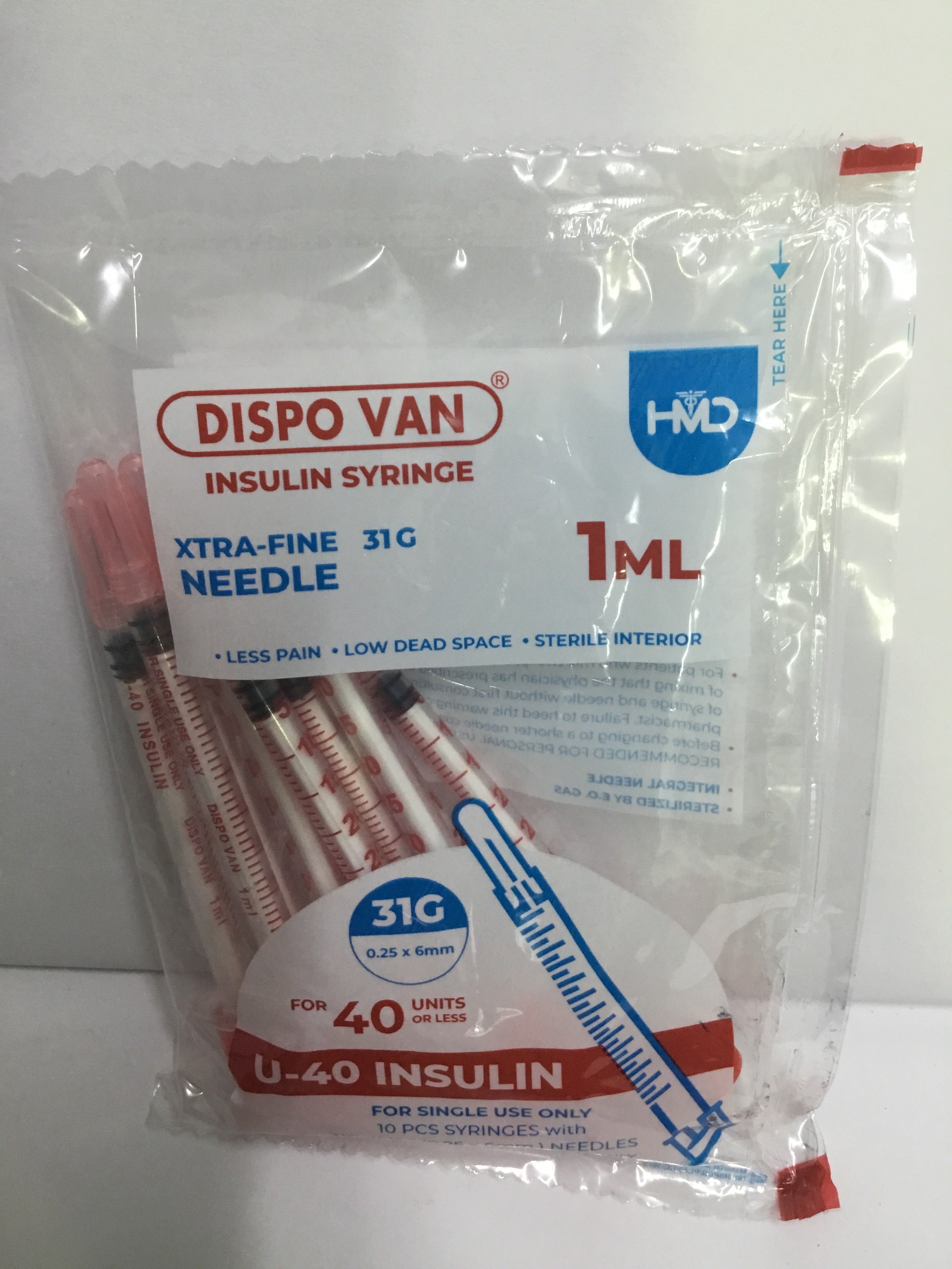 Dispovan Single-use Syringe hmd