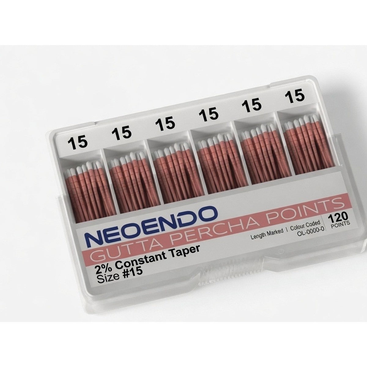 Gutta Percha Points (GP Points) - NEOENDO 2% Constant Taper