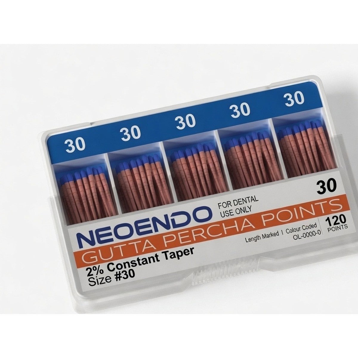 Gutta Percha Points (GP Points) - NEOENDO 2% Constant Taper