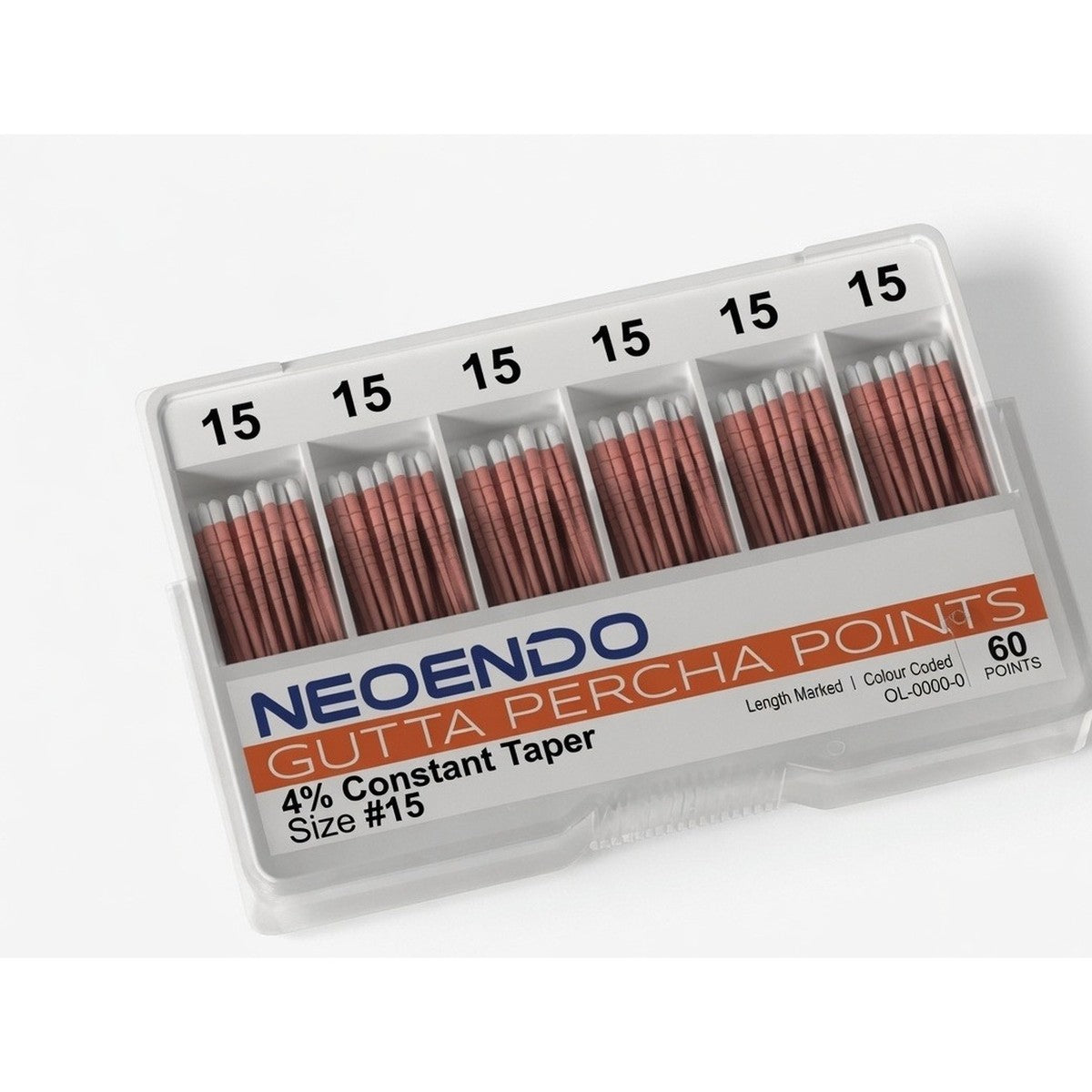 Gutta Percha Points (GP Points) - NEOENDO 4% Constant Taper