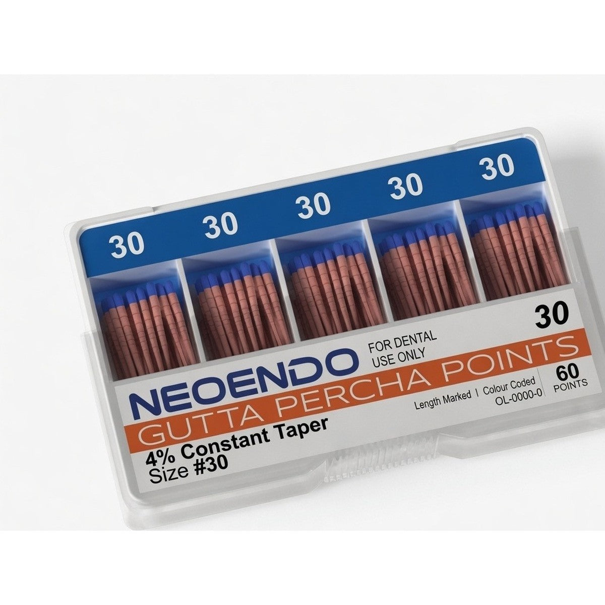 Gutta Percha Points (GP Points) - NEOENDO 4% Constant Taper