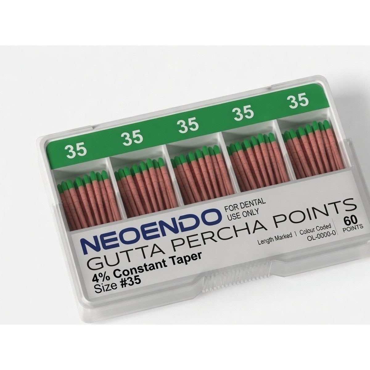 Gutta Percha Points (GP Points) - NEOENDO 4% Constant Taper