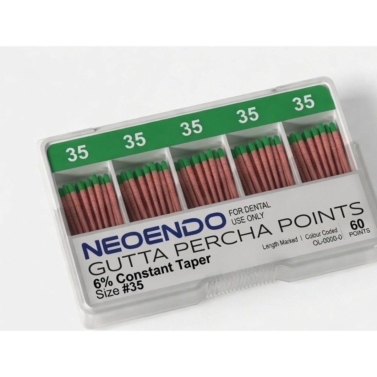 Gutta Percha Points (GP Points) - NEOENDO 6% Constant Taper