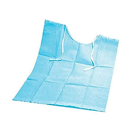 Disposable Dental Bib with Tie (Pack of 10)
