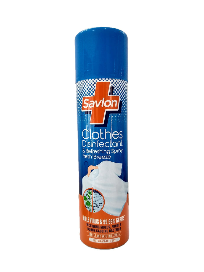 Clothes Disinfectant Savlon Refreshing Spray 170g.